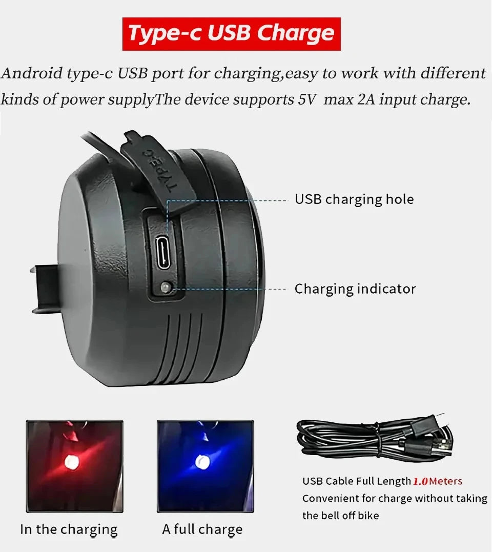 FEDOG Electric Bike Horn & Anti-Theft Alarm FEDOG Electric Bike Horn & Anti-Theft Alarm