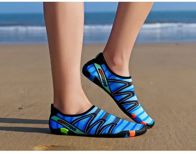 Feslisho Quick Drying Beach Water Shoes Unisex Swimming Aqua Slippers Barefoot Surfing Upstream Sneakers Light Seaside Feslisho Quick Drying Beach Water Shoes Unisex Swimming Aqua Slippers Barefoot Surfing Upstream Sneakers Light Seaside