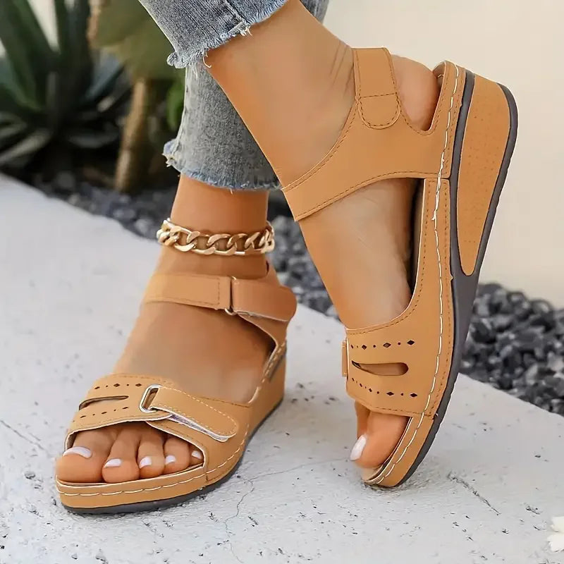 2024 Women's Soft Slip-On Sandals – Open Toe Walking Shoes 2024 Women's Soft Slip-On Sandals – Open Toe Walking Shoes