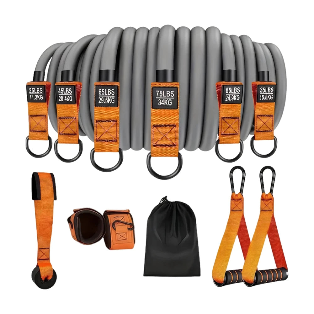 Resistance Bands Set with Handles – Multi-Function Fitness Bands Resistance Bands Set with Handles – Multi-Function Fitness Bands