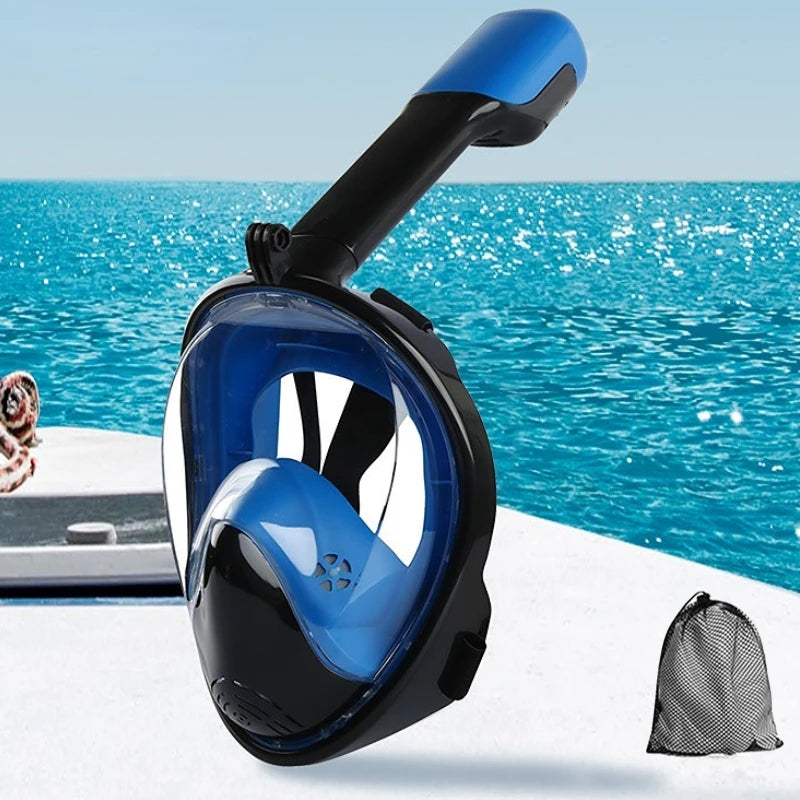Full Face Anti-Fog Snorkeling Mask for Adults & Kids Full Face Anti-Fog Snorkeling Mask for Adults & Kids
