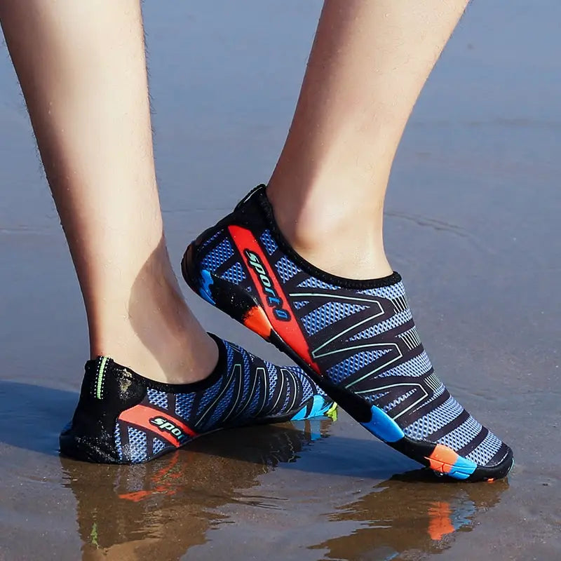 Feslisho Quick Drying Beach Water Shoes Unisex Swimming Aqua Slippers Barefoot Surfing Upstream Sneakers Light Seaside Feslisho Quick Drying Beach Water Shoes Unisex Swimming Aqua Slippers Barefoot Surfing Upstream Sneakers Light Seaside