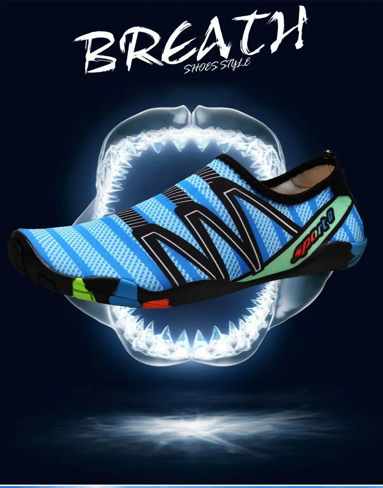 Feslisho Quick Drying Beach Water Shoes Unisex Swimming Aqua Slippers Barefoot Surfing Upstream Sneakers Light Seaside Feslisho Quick Drying Beach Water Shoes Unisex Swimming Aqua Slippers Barefoot Surfing Upstream Sneakers Light Seaside