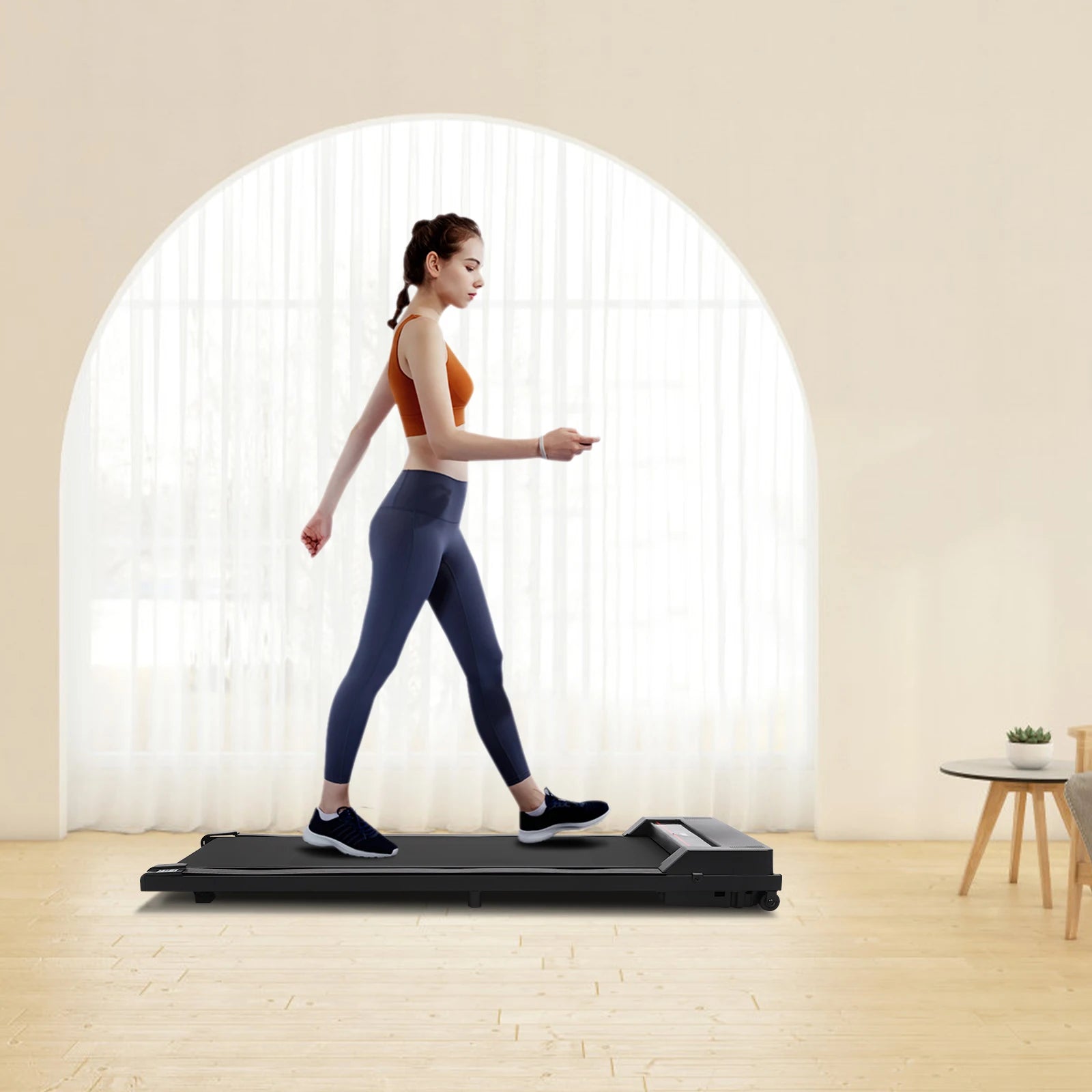 2-in-1 Under Desk Electric Walking & Jogging Treadmill 2-in-1 Under Desk Electric Walking & Jogging Treadmill