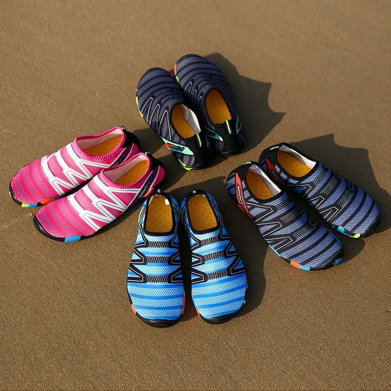 Feslisho Quick Drying Beach Water Shoes Unisex Swimming Aqua Slippers Barefoot Surfing Upstream Sneakers Light Seaside Feslisho Quick Drying Beach Water Shoes Unisex Swimming Aqua Slippers Barefoot Surfing Upstream Sneakers Light Seaside