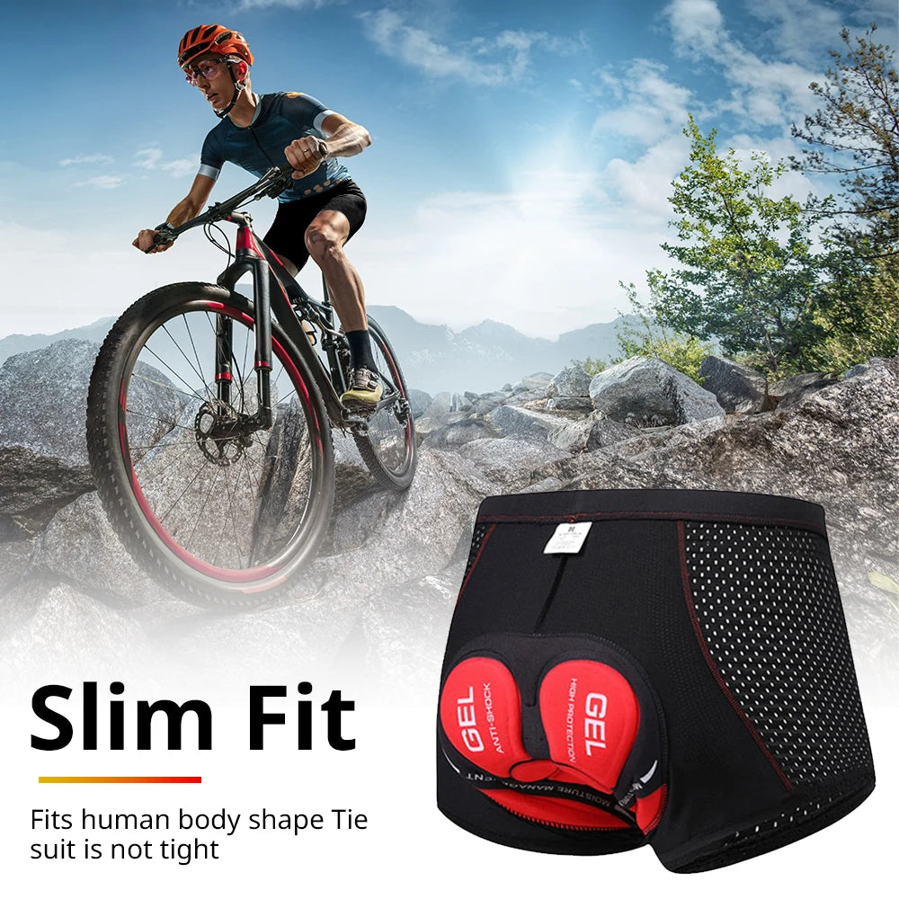 NEWBOLER Cycling Shorts Breathable Mesh Cycling Underwear 5D Gel Pad Shockproof MTB Bike Shorts Man Shorts NEWBOLER Cycling Shorts Breathable Mesh Cycling Underwear 5D Gel Pad Shockproof MTB Bike Shorts Man Shorts