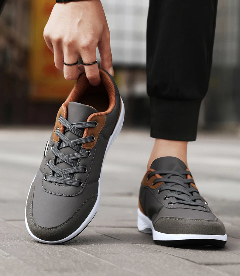 Balan Men’s Leather Sneakers – Breathable & Non-Slip Balan Men’s Leather Sneakers – Breathable & Non-Slip
