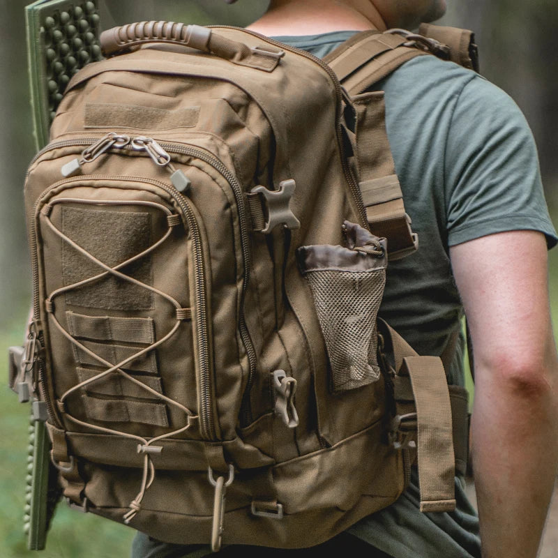 65L Tactical Hiking Backpack – Military Outdoor Rucksack