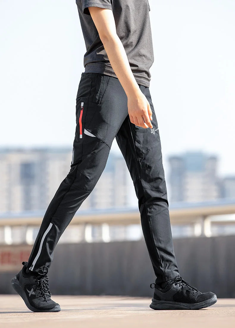 ROCKBROS Lightweight Cycling Pants – Breathable & Reflective