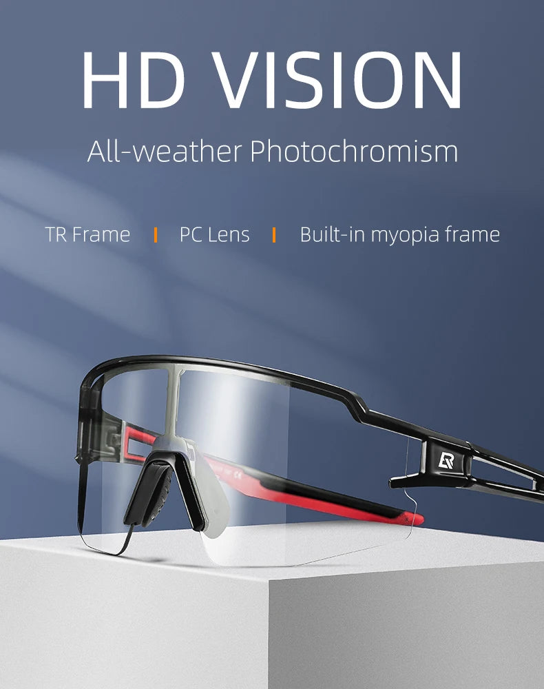 ROCKBROS Photochromic Polarized Cycling Glasses