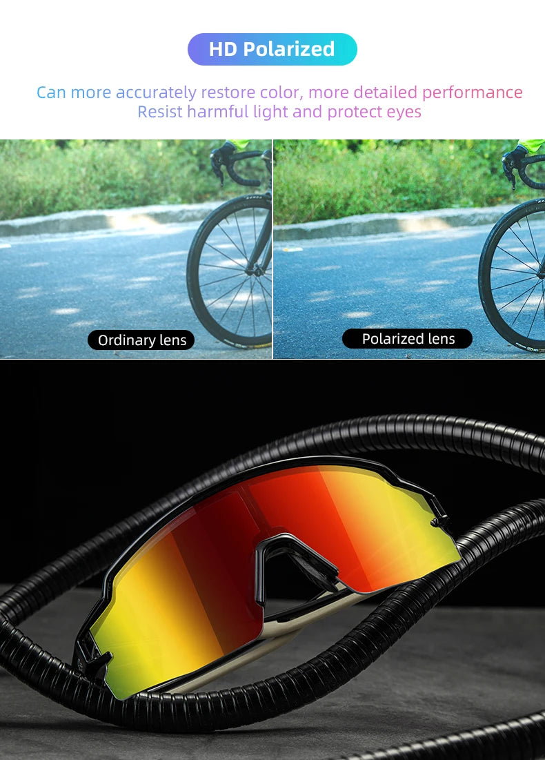 ROCKBROS Photochromic Polarized Cycling Glasses