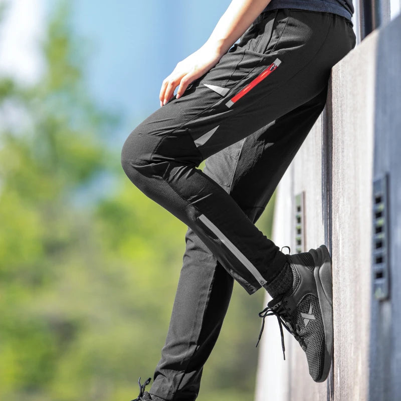ROCKBROS Lightweight Cycling Pants – Breathable & Reflective