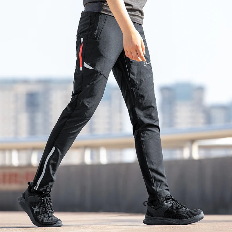 ROCKBROS Lightweight Cycling Pants – Breathable & Reflective