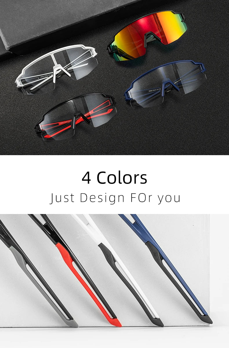 ROCKBROS Photochromic Polarized Cycling Glasses