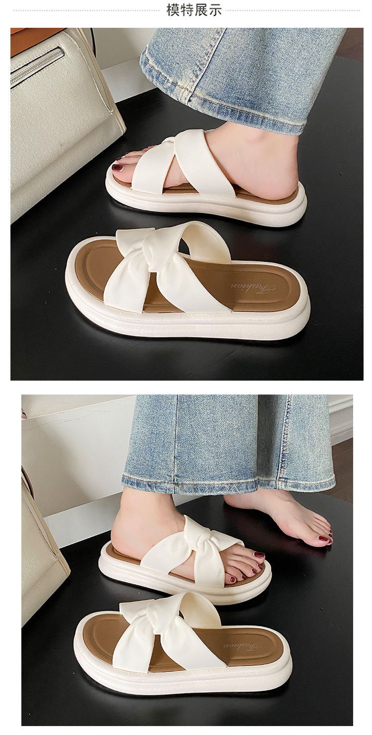 Women’s Pearl Summer Slippers – Anti-Slip Beach & Home Wear