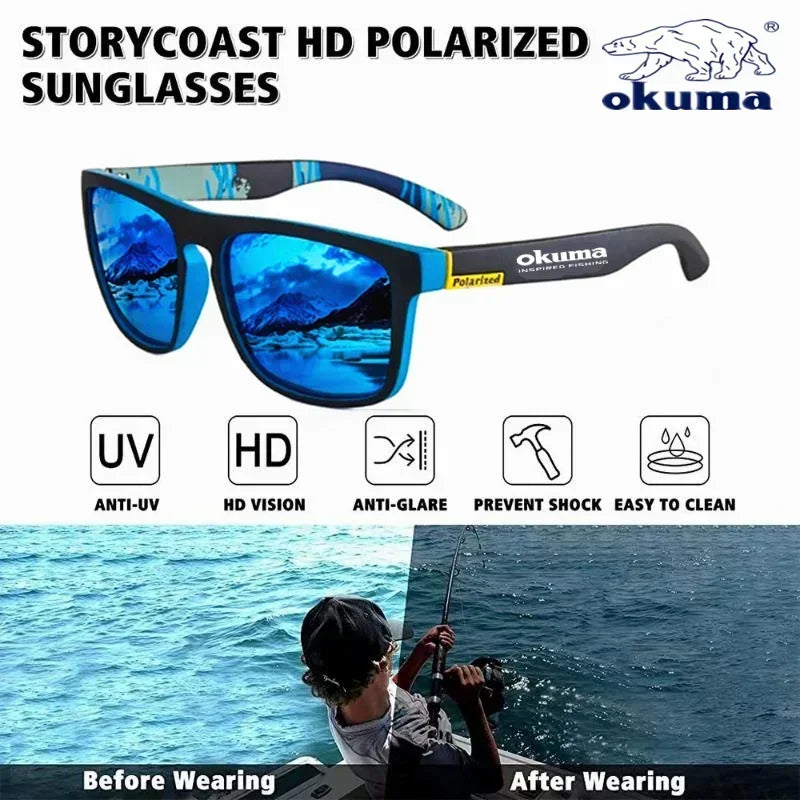 Okuma Polarized UV400 Sunglasses – Unisex Outdoor