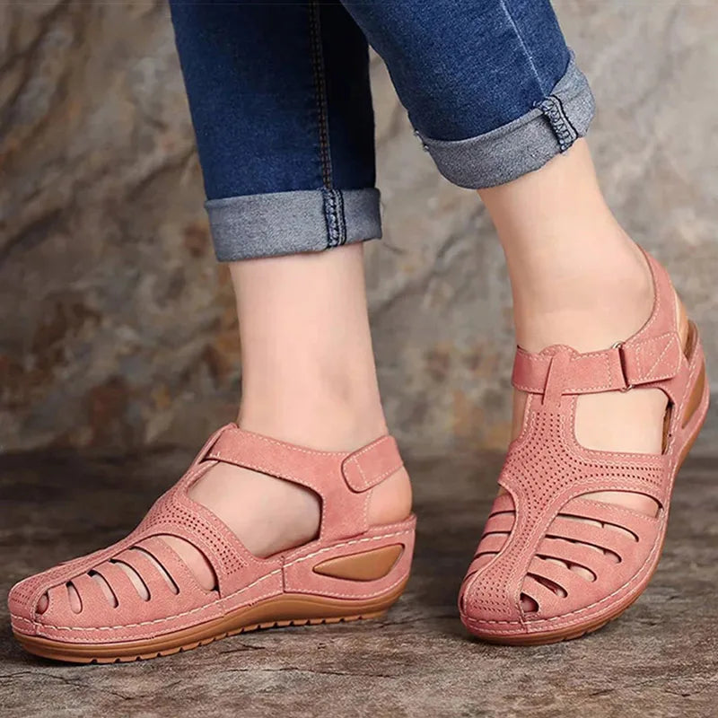 Women’s Summer Wedge Sandals – Non-Slip & Soft Footwear
