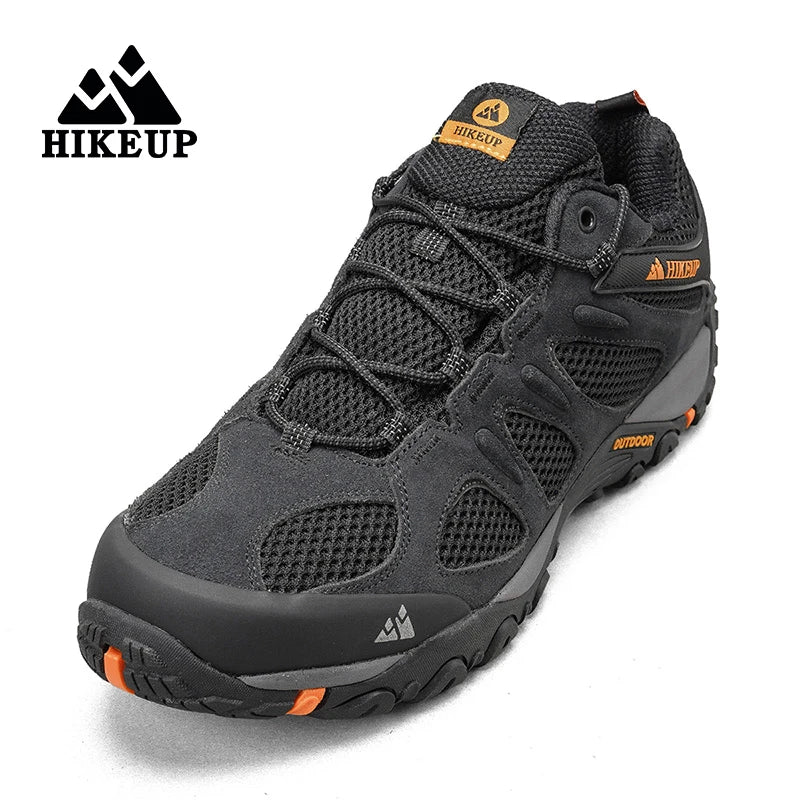 HIKEUP Men’s Non-Slip Breathable Hiking Shoes