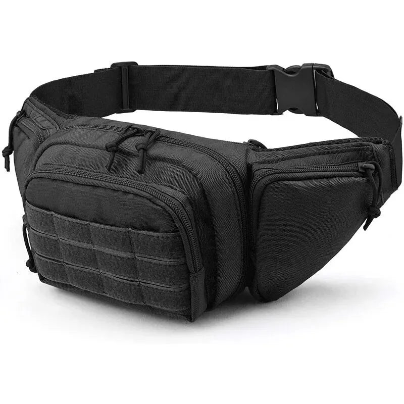 Tactical Nylon Waist Pack – Outdoor Hiking Phone Pouch