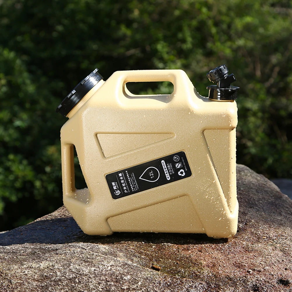 10/12L Portable Camping Water Container with Faucet