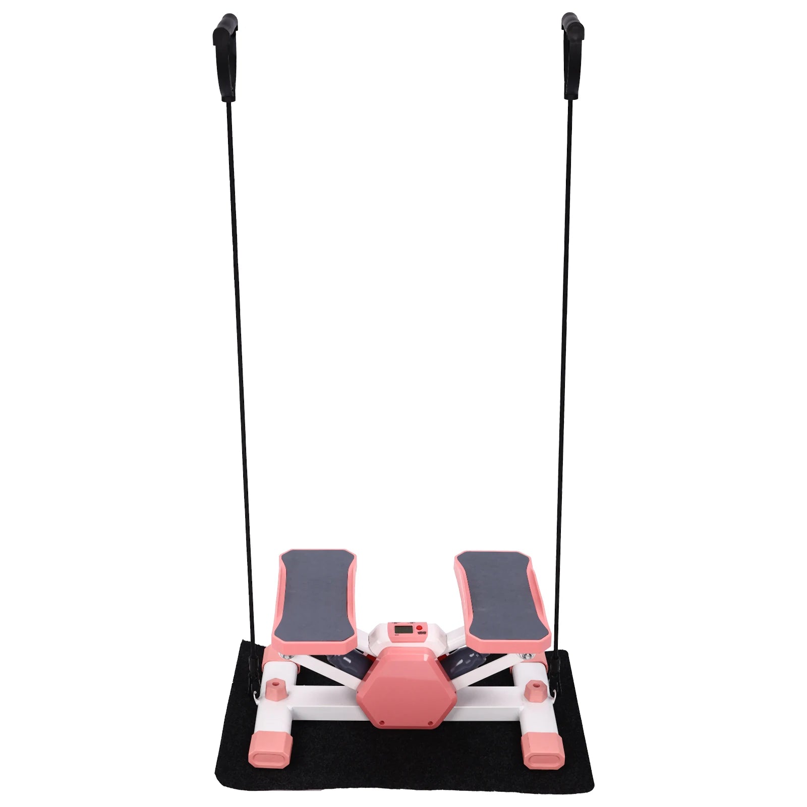 Multi-Functional Mini Stepper with Resistance Bands
