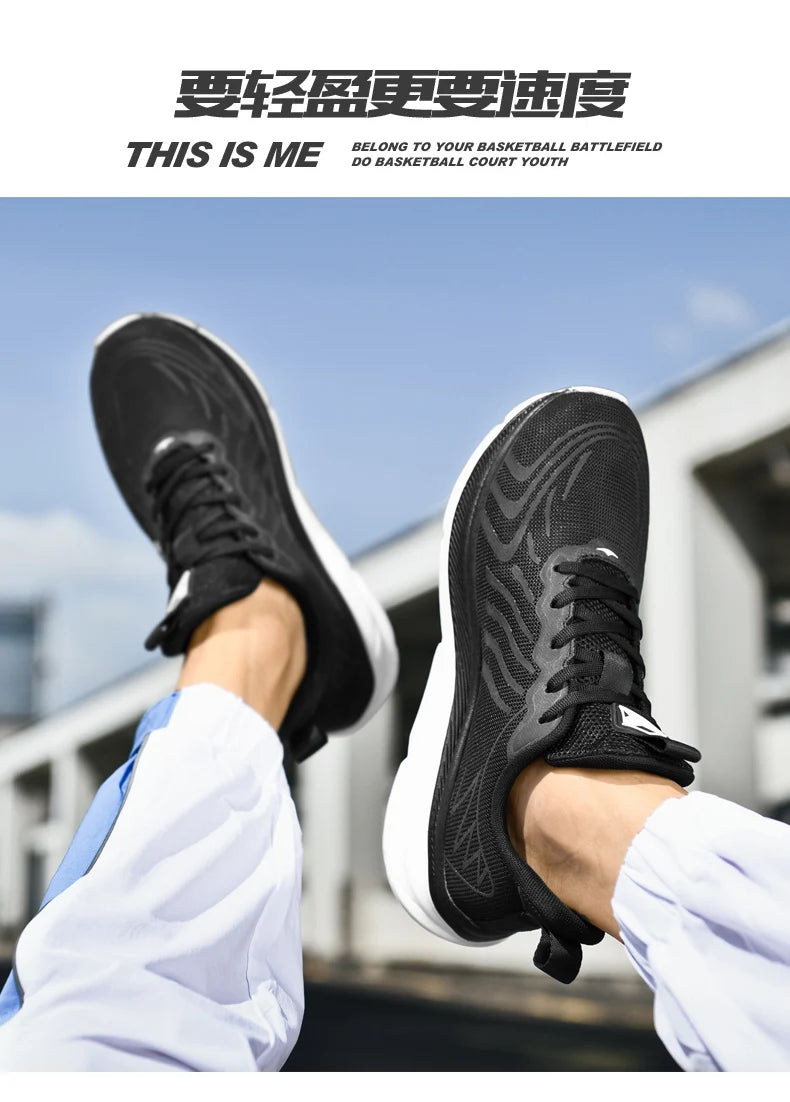 Men’s Chunky Running Sneakers – Unisex Athletic & Hiking Shoes
