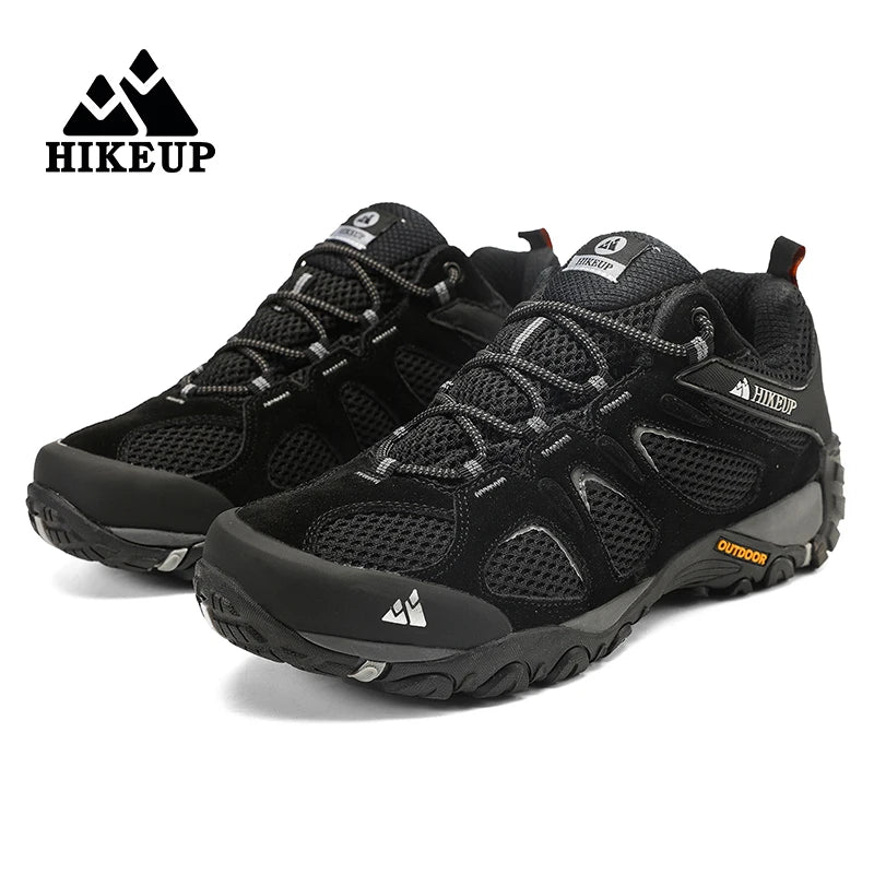 HIKEUP Men’s Non-Slip Breathable Hiking Shoes