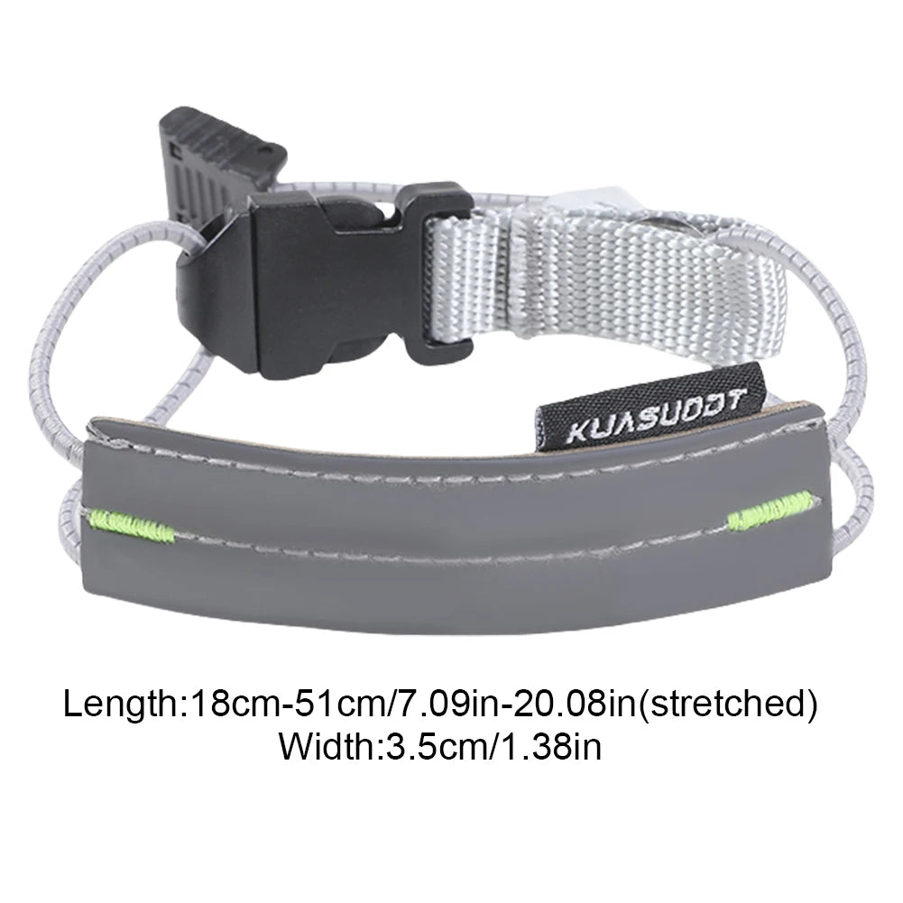 Reflective Bike Pants Strap – High Visibility Leg Bands