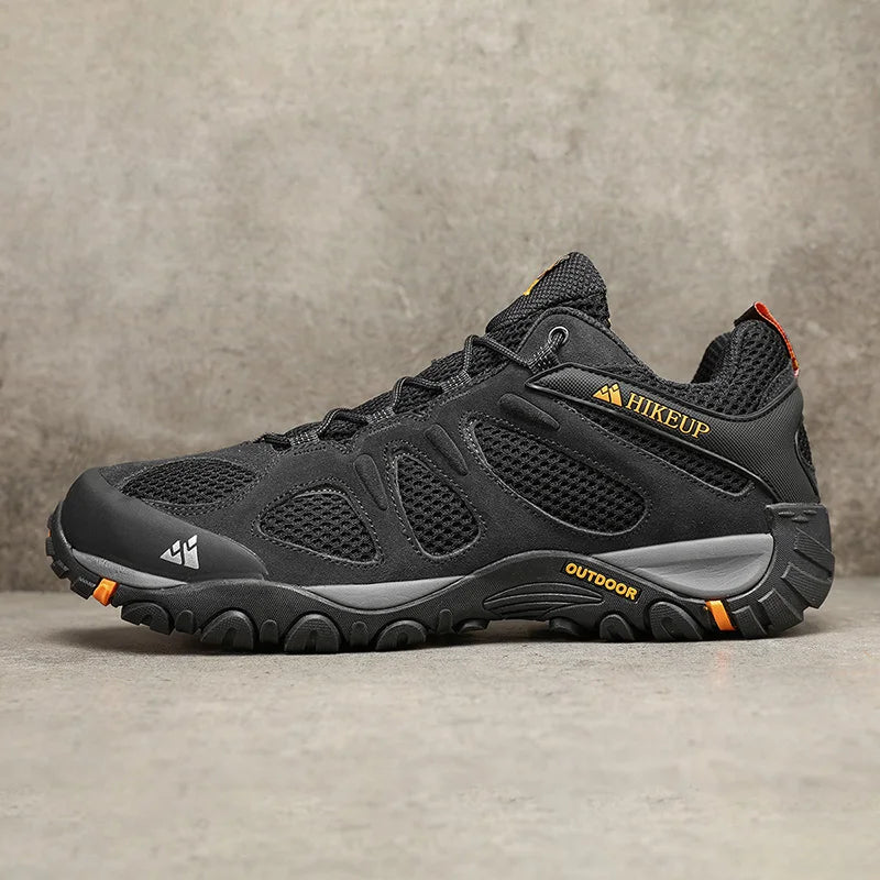 HIKEUP Men’s Non-Slip Breathable Hiking Shoes