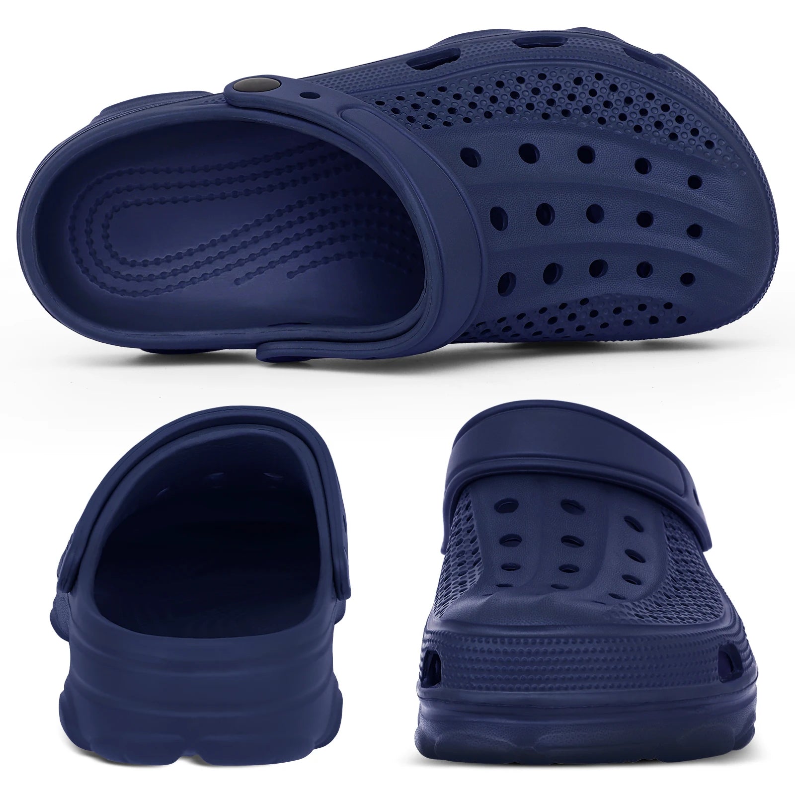 Comwarm Men’s Clogs – Breathable Garden & Beach Sandals