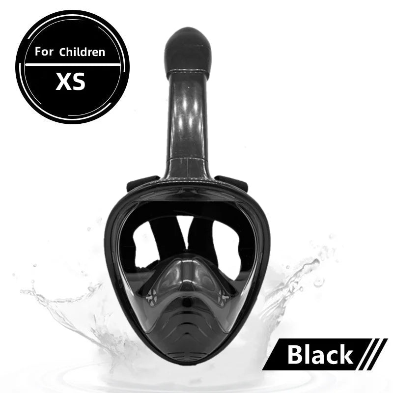 Full Face Anti-Fog Snorkeling Mask for Adults & Kids