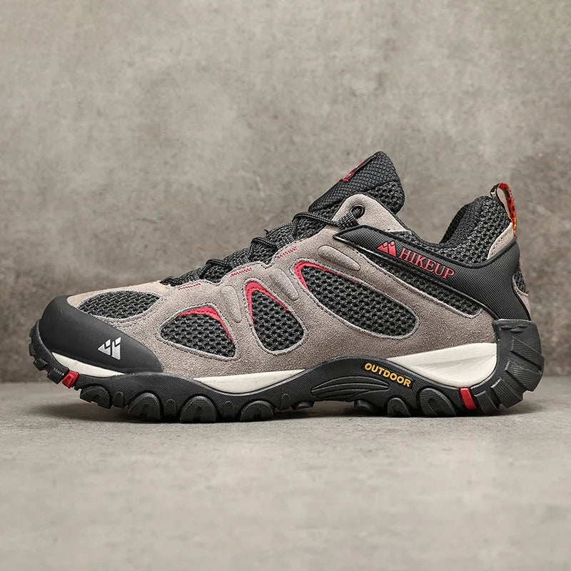 HIKEUP Men’s Non-Slip Breathable Hiking Shoes