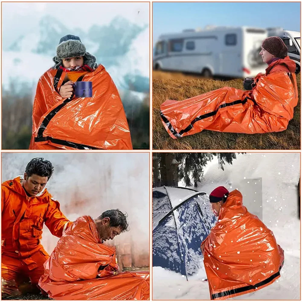 2PCS Emergency Thermal Sleeping Bags