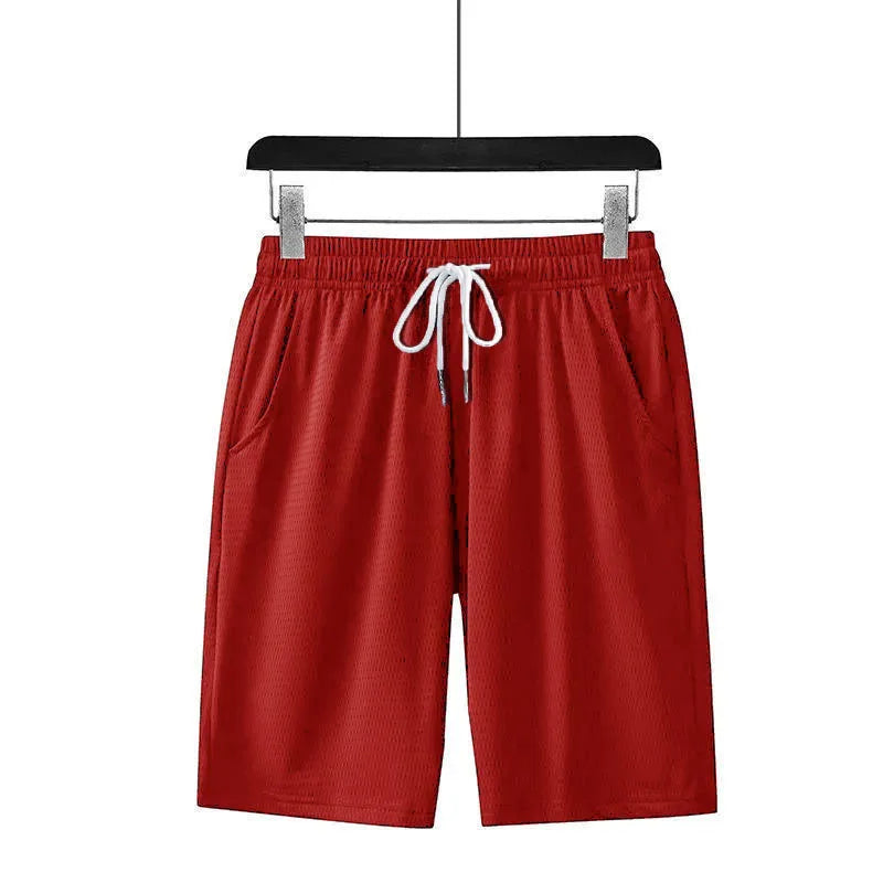 2025 NEW Fitness sports Shorts Man Summer Gyms Workout Male Breathable Mesh shorts Quick Dry Beach Short Pants men Sportswear ﻿