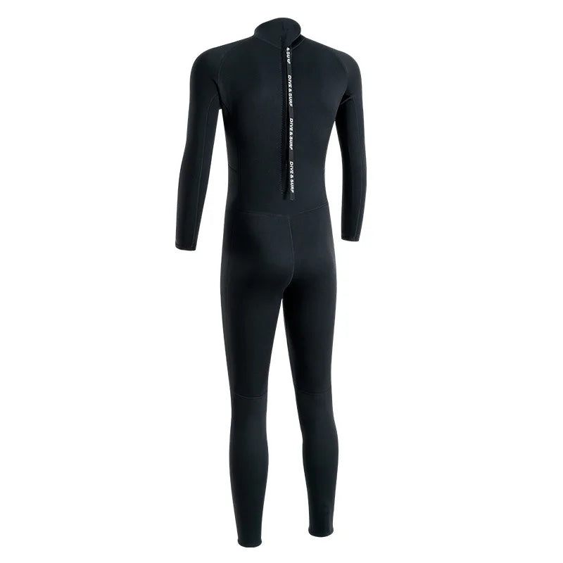 3mm Men’s Neoprene Full Wetsuit for Diving & Surfing