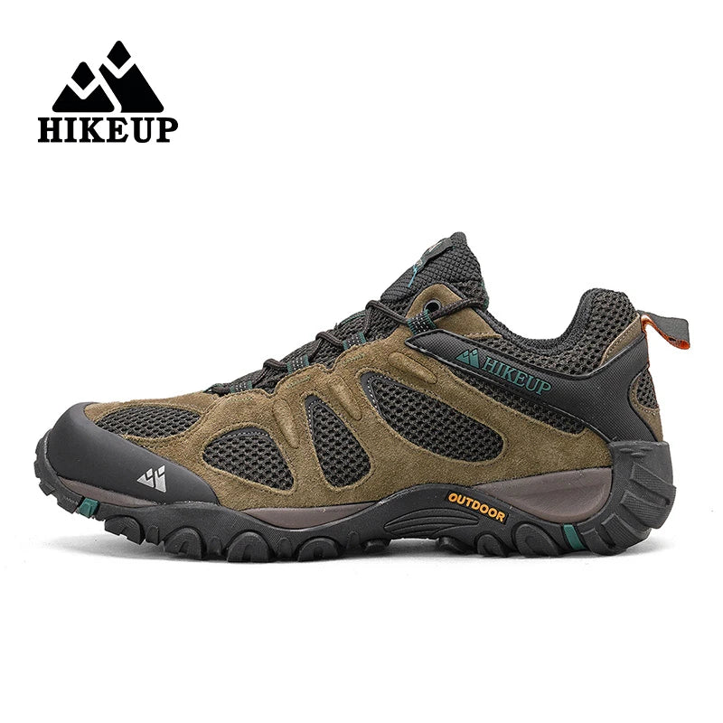 HIKEUP Men’s Non-Slip Breathable Hiking Shoes