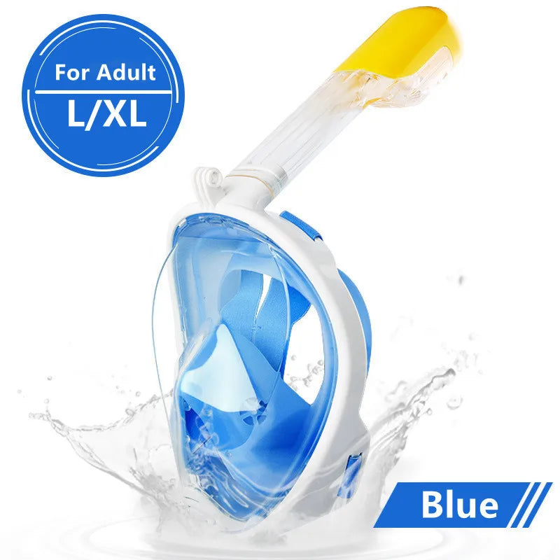Full Face Anti-Fog Snorkeling Mask for Adults & Kids
