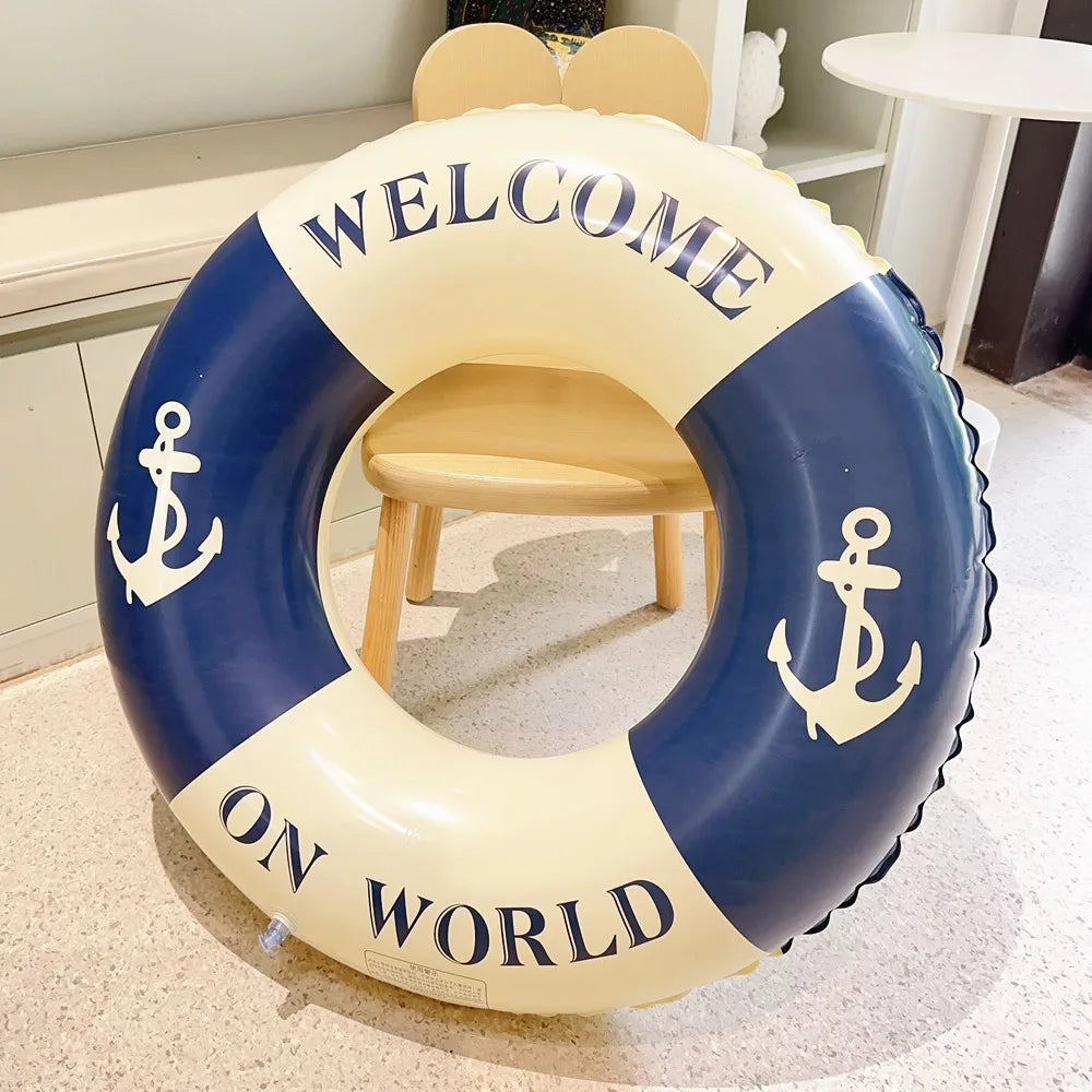 Rooxin Inflatable Swim Ring for Adults & Kids