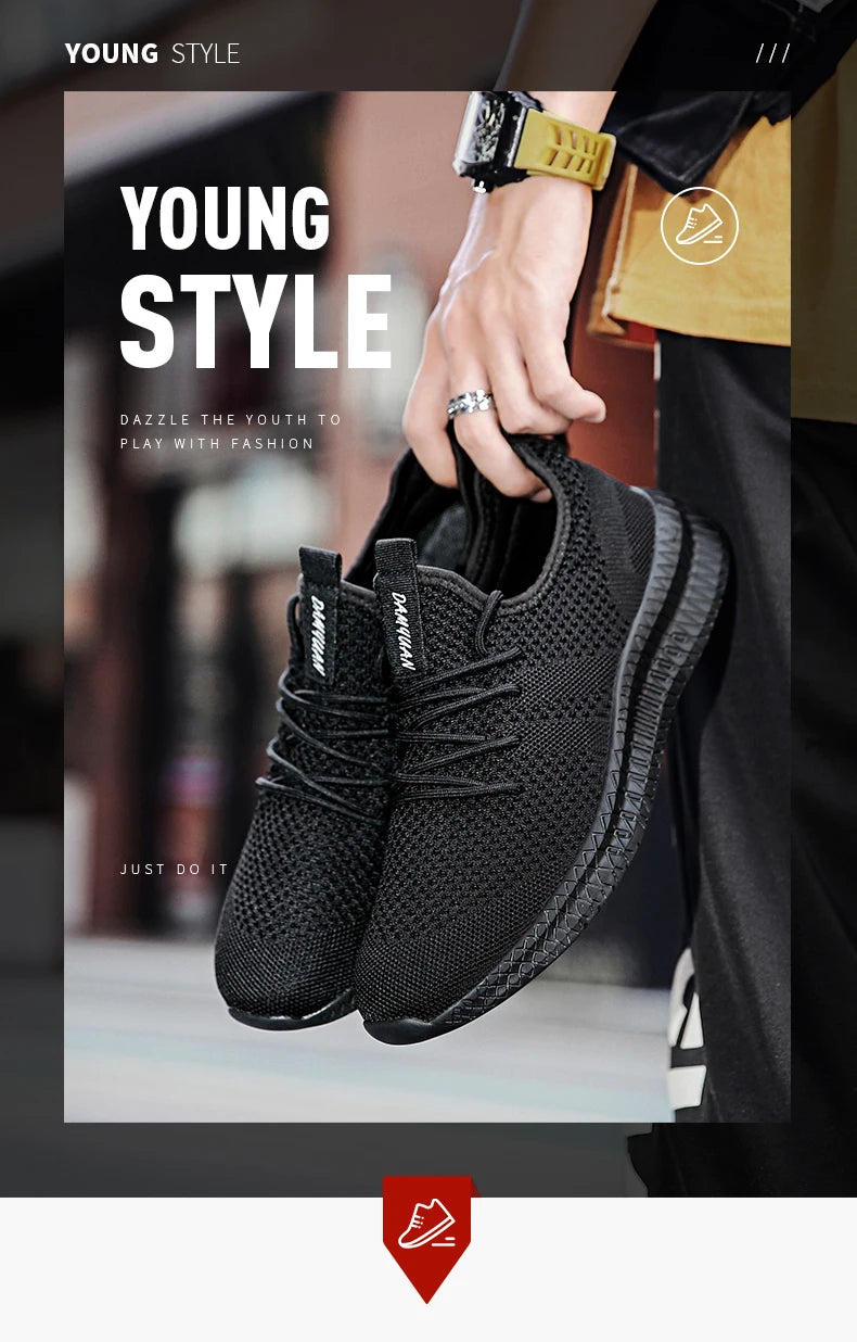 2022 Men’s Fashion Sneakers – Breathable & Lightweight