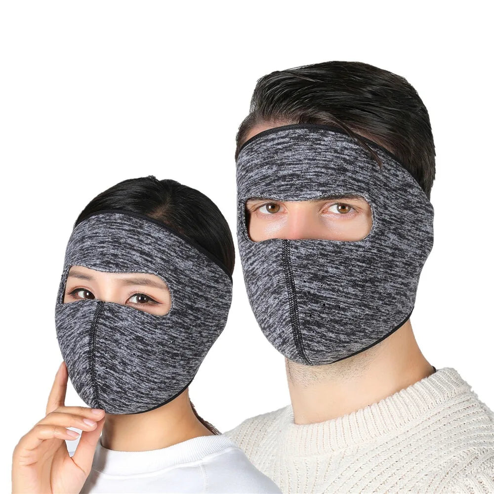 Thermal Fleece Balaclava Ski Mask – Windproof Full Face Cover