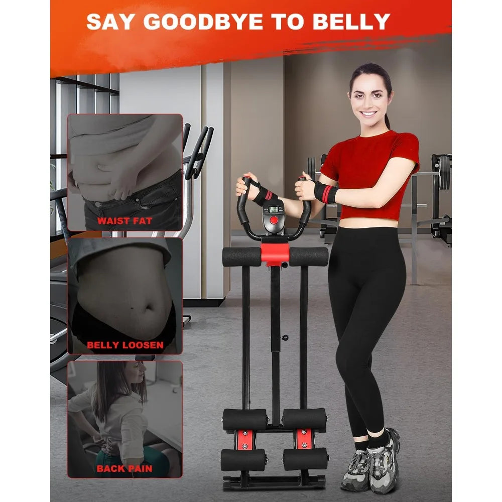 Adjustable Ab Crunch Trainer – Home Gym Equipment