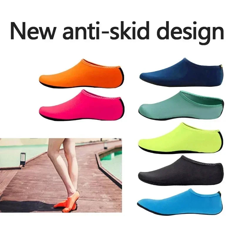Unisex Non-Slip Water Shoes for Swimming & Beach