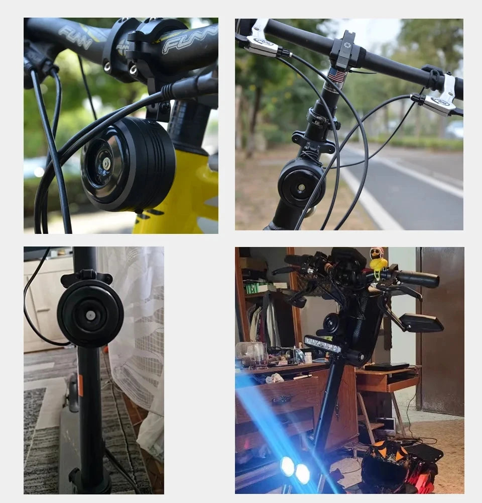 FEDOG Electric Bike Horn & Anti-Theft Alarm