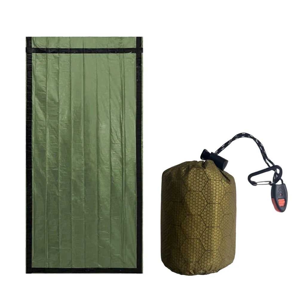 Portable PE Aluminum Survival Blanket for Camping