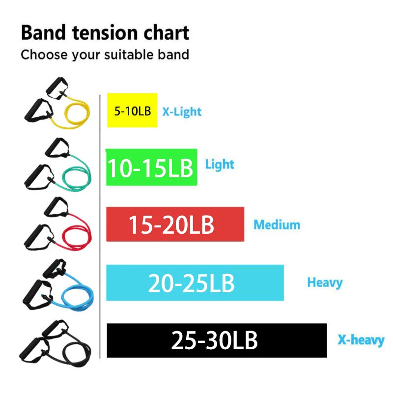 Resistance Bands with Handles – Strength Training Set