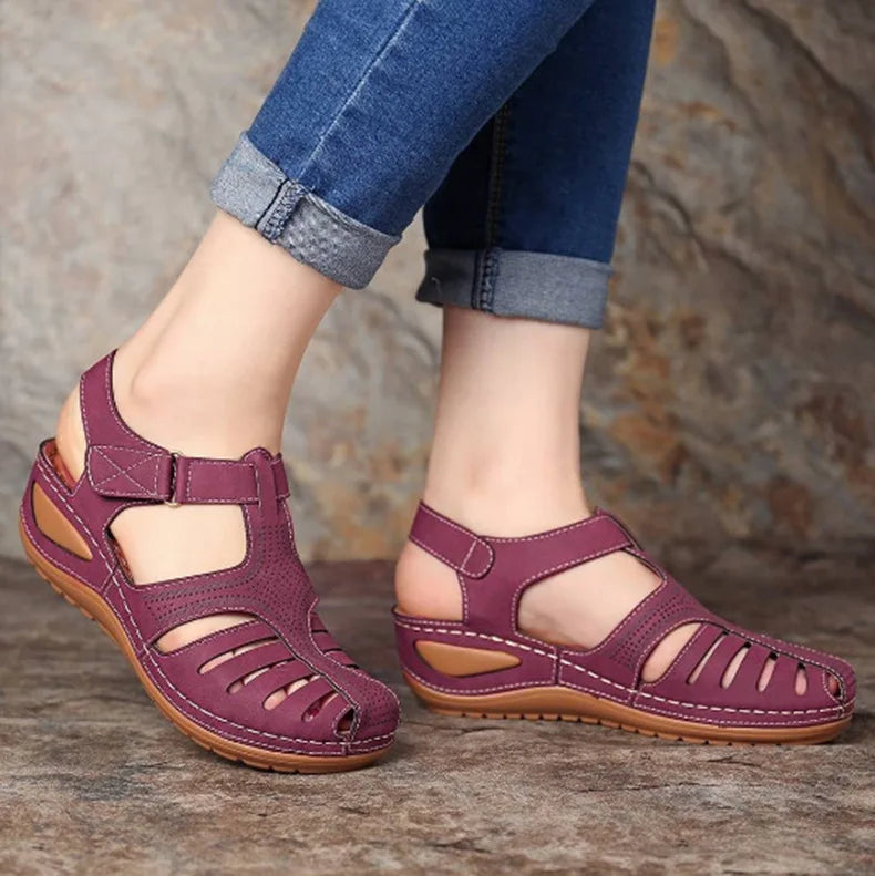Women’s Summer Wedge Sandals – Non-Slip & Soft Footwear