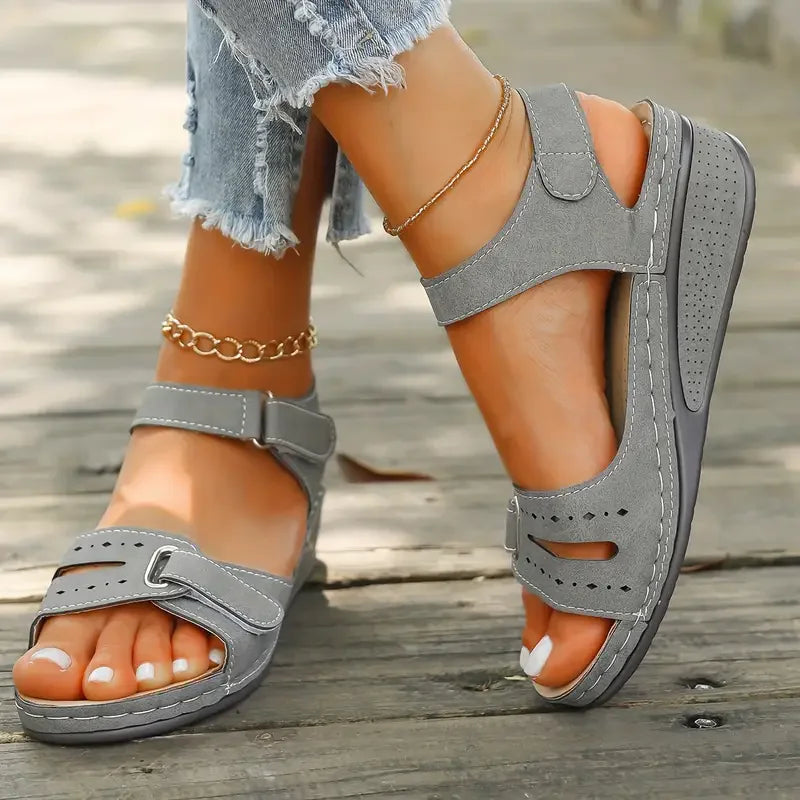 2024 Women's Soft Slip-On Sandals – Open Toe Walking Shoes