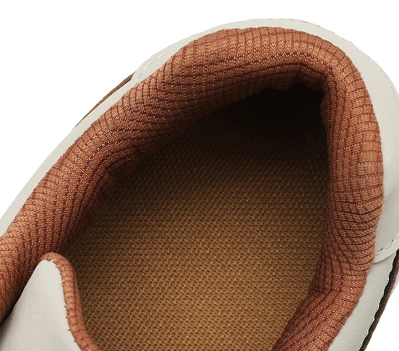 Balan Men’s Leather Sneakers – Breathable & Non-Slip