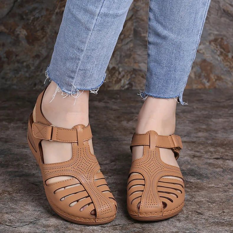 Women’s Summer Wedge Sandals – Non-Slip & Soft Footwear