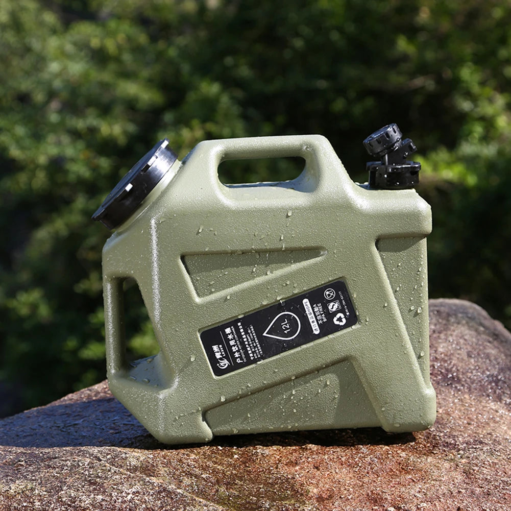 10/12L Portable Camping Water Container with Faucet